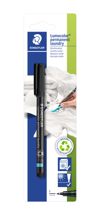 S/lr Lumcolor Perm Lundry Blk