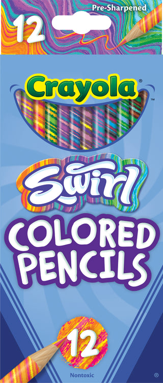 Crayola Swirl Pencils (12 Pack)