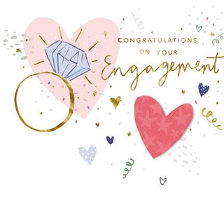 Hallmark Greeting card with Envelope - Engagement (6 Pack)