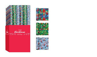 Christmas Hallmark Roll Wrap 3Mx700MM Marvel CDU (54 pce)