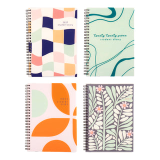 2027 Student Diary A5 WTV 4 Assorted