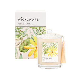 W2W Soy Cndl 320g Bergamt Fig