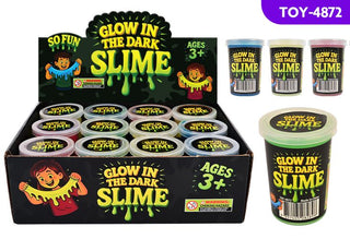 1Pce Slime Glow In The Dark 90g (CDU 12)