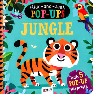 Hide & Seek Pop Up Book - Jungle