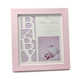 Our Baby Girl Frame