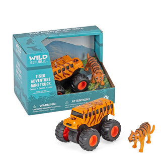 Wild Republic Adventure Mini Truck Tiger