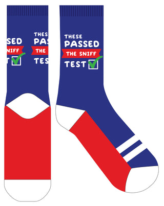Frankly Funny Crew Socks Passed the Sniff Test