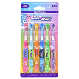 Toothbrush 6 Pack Care Bears