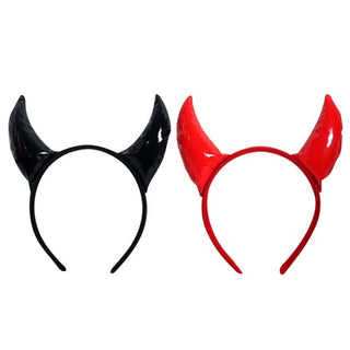 Halloween Devil Headband 2 Assorted
