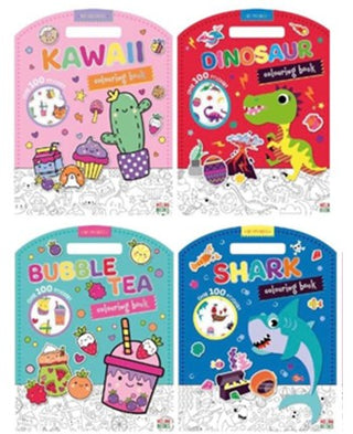 Extra Large Colouring Book 4 Assorted