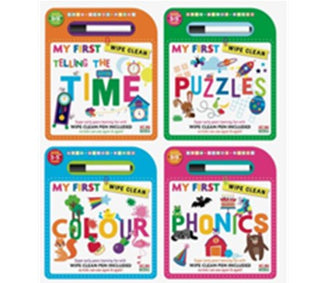 My First Wipe Clean Board Book