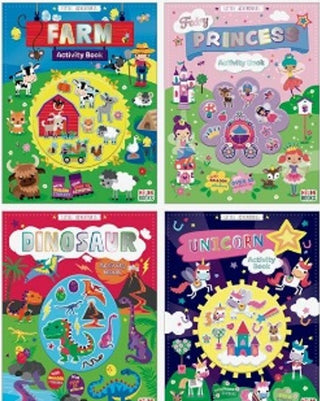 Giant Balloon Sticker Activity Book 4 Assorted