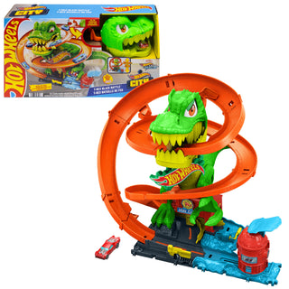 Hot Wheels City T-Rex Blaze Battle
