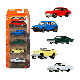 Matchbox Basic 5-Pack Assorted