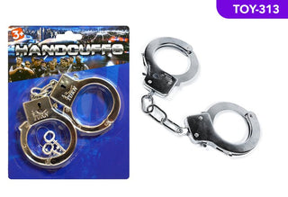 Toy Handcuffs Chrome Plated