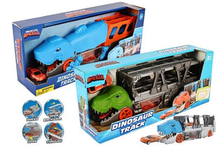 2 Piece Dinosaur Shark Monster Trailer with Car