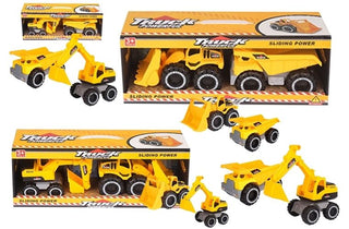 2 Piece Construction Trucks 19cm