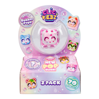 Clickeez Series 3 Bubble Pops 2 Pack Assorted CDU/12