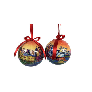 Hanging Bauble - Melbourne & Sydney