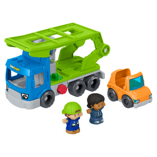 Fisher-Price Little People Load & Roll Hauler Car Carrier Playset