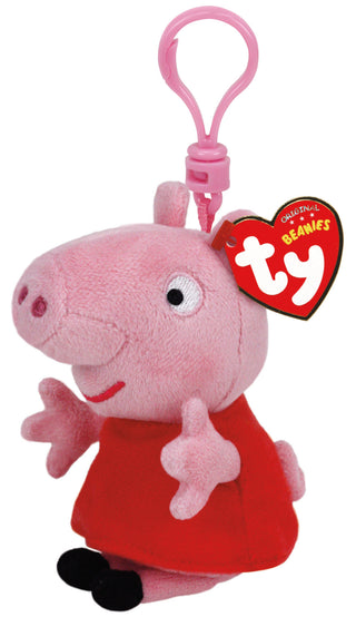 Ty Beanie Boos Clip - Peppa Pig