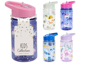 Kids Sports Bottle 450ml 4 Assorted CDU/24