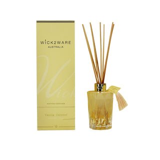 Wick 2 Wear Diffuser Diamond Bottle 200ml - Vanilla Caramel