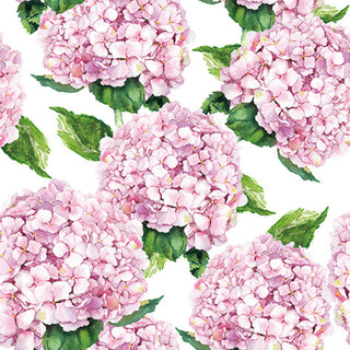 Coast to Coast Hydrangea 3-Ply Pink Napkins 33cm 20 Pack