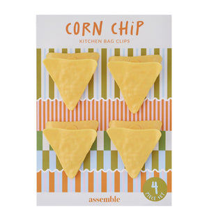 Coast to Coast Corn Chips Bag Clips 4 Pack - 6x6x3.5cm