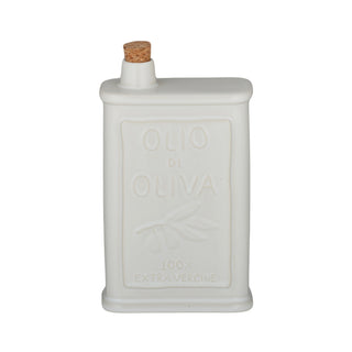 Olio Ceramic Oil Bottle Ivory - 12x6x22cm
